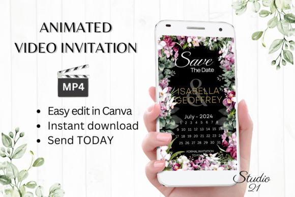 Orchids Save the Date: Elevate Your Invitations