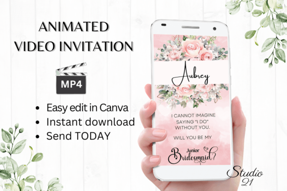 Pink Roses Junior Bridesmaid W3277JM: A Modern Serif for Elegant Design